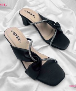 Myro Silhoutte Black High Heel