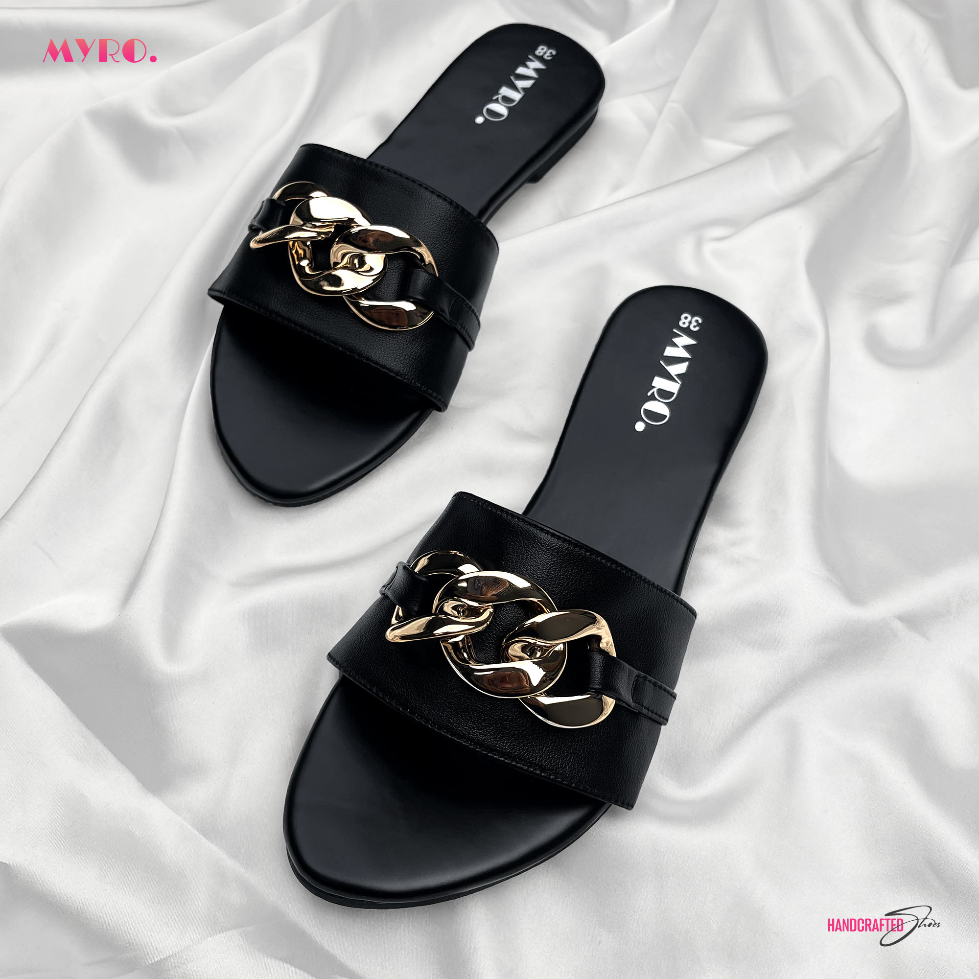Sandalia Black Slide