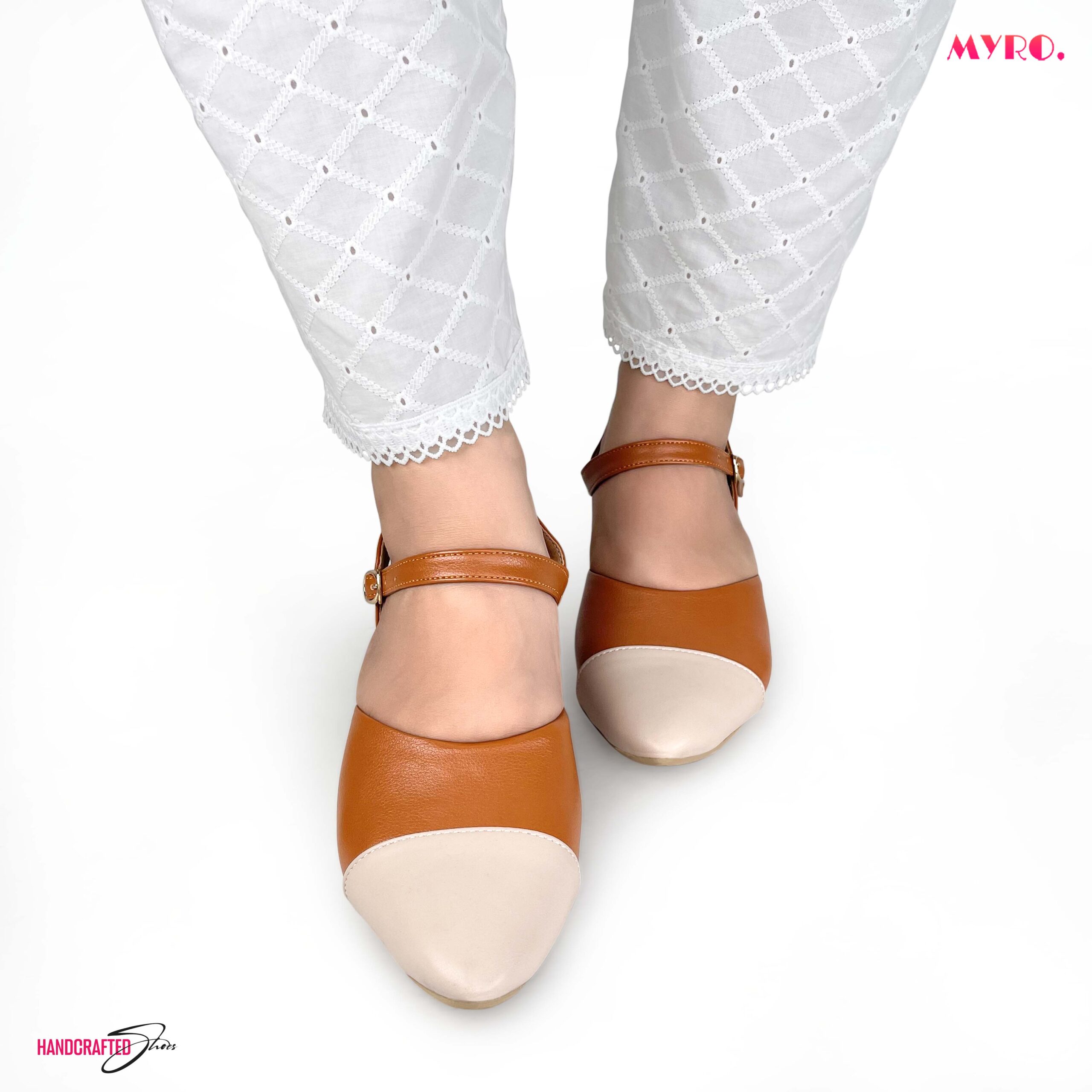 Cinnamon Cream Mules - Image 6