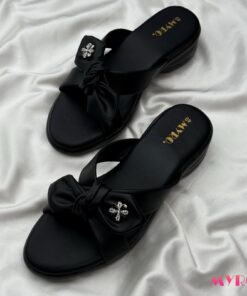 Magnolia Black Boston Heel