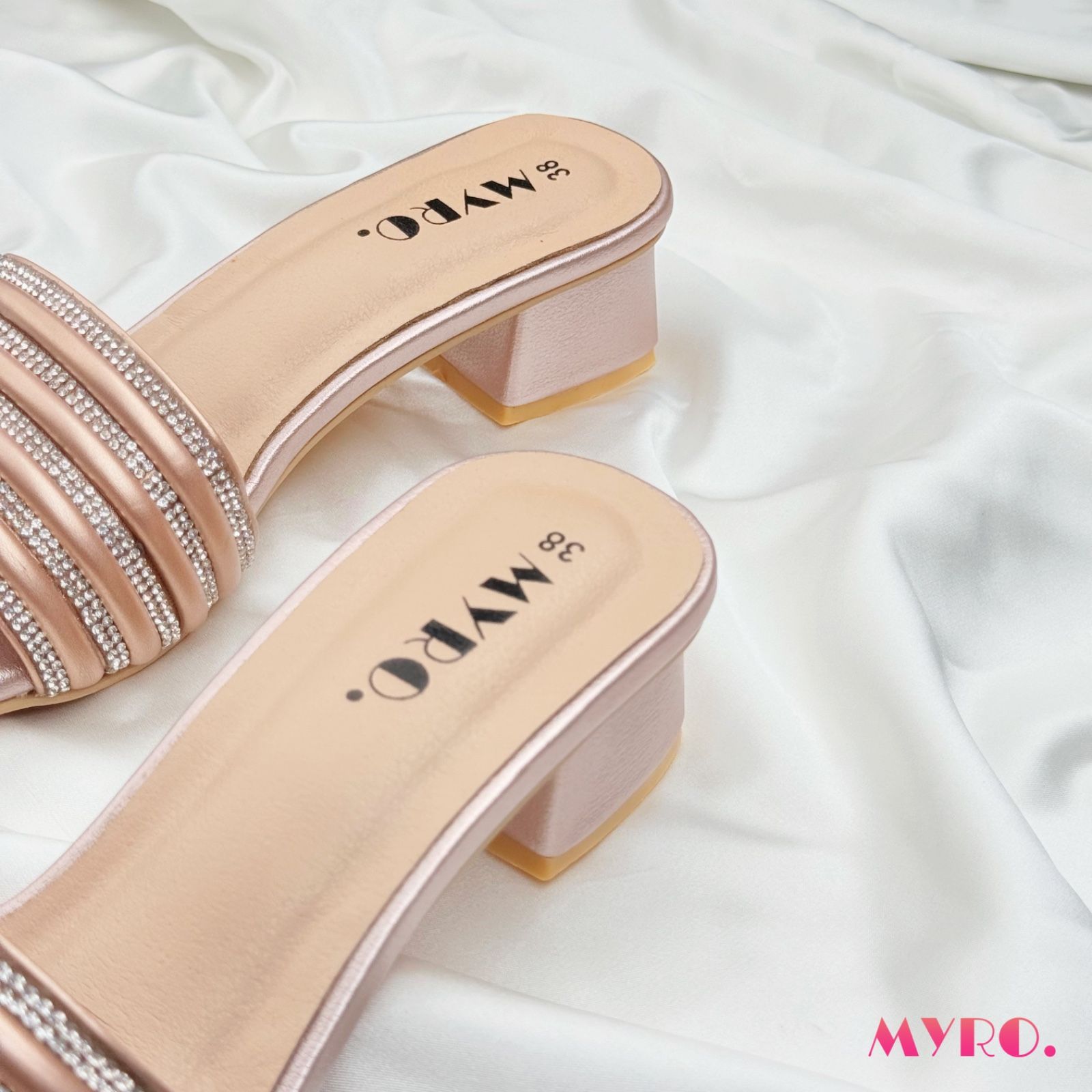 Ritz Rose Gold Heel - Image 3