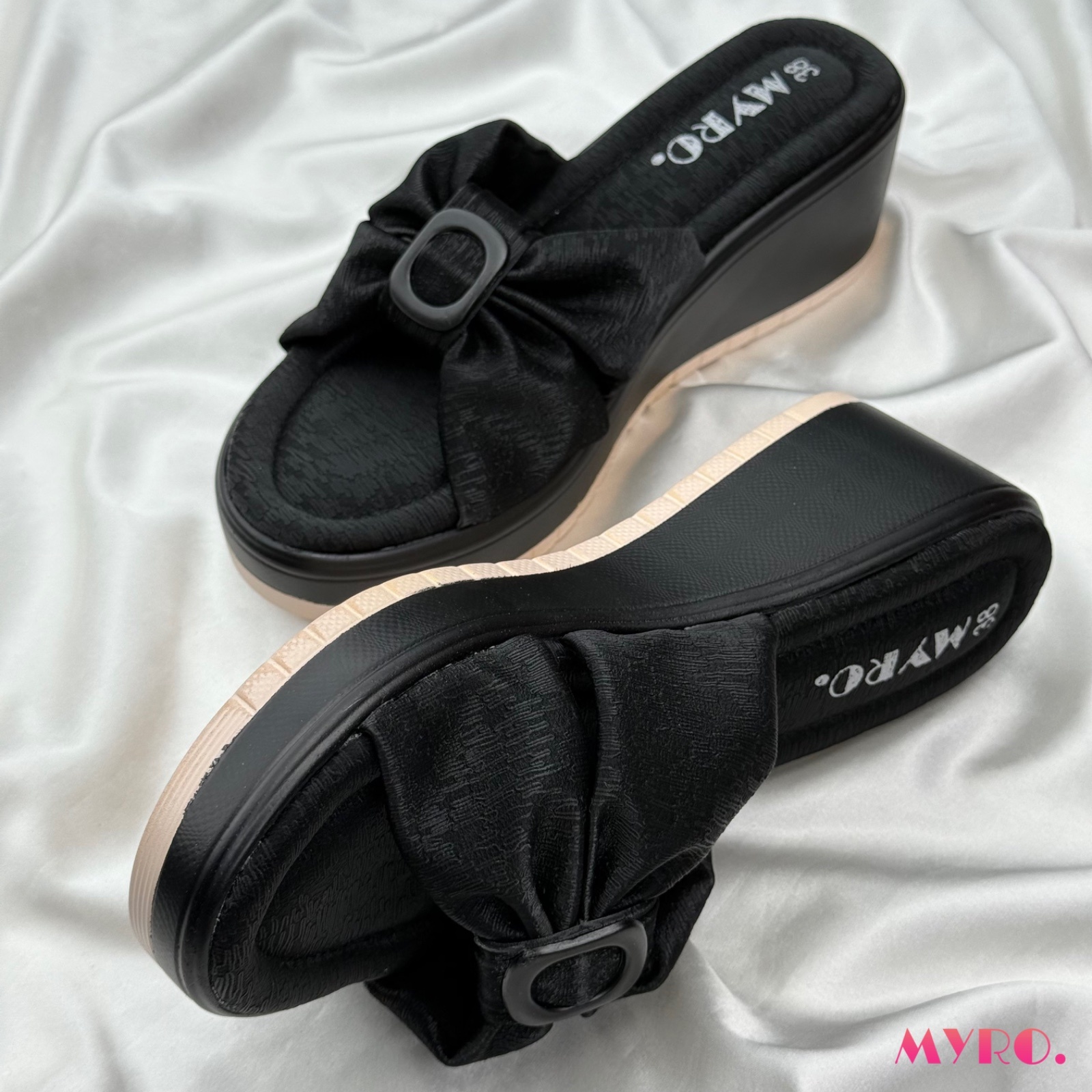 Prismatic Black Boston Heel - Image 3