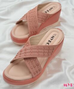 Luminous Pink Boston Heel