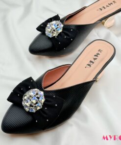 Juva Black Mules