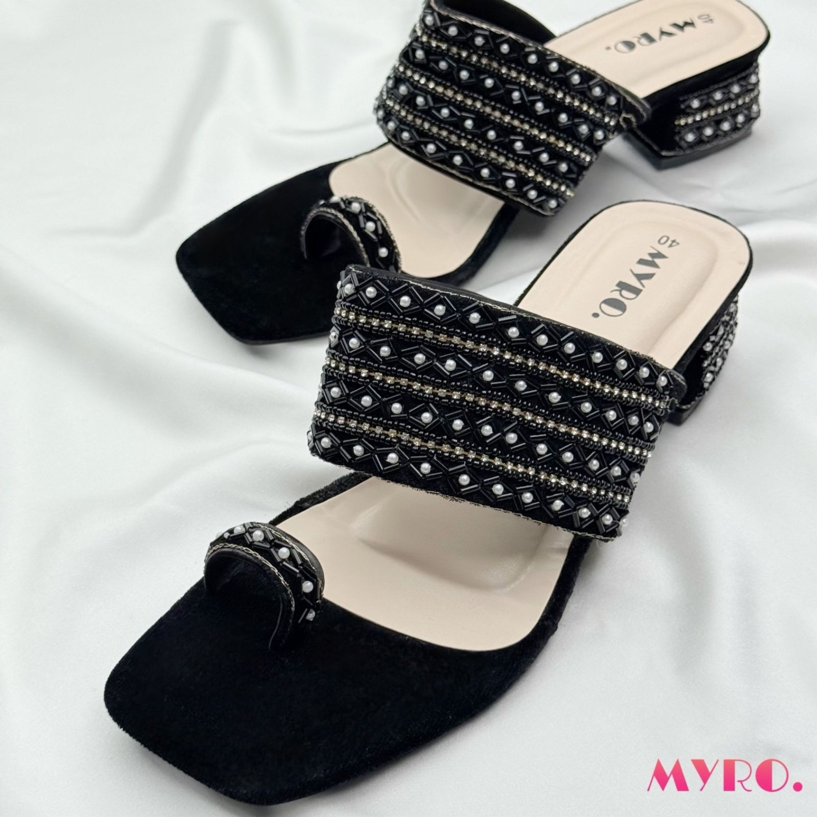 Sitara Black Heel - Image 3