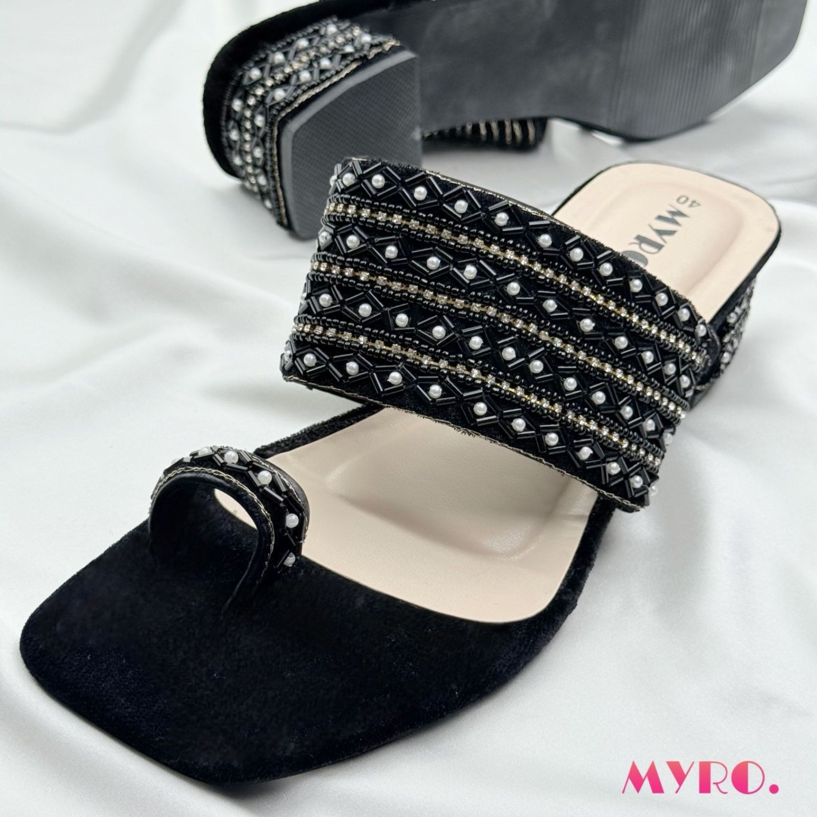 Sitara Black Heel - Image 6