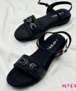 Sova Black Boston Heel