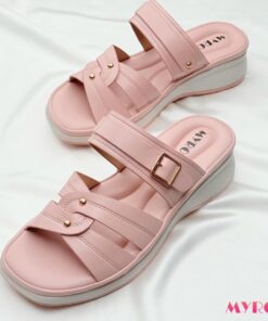 Elina Pink Boston Heel