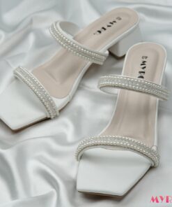 Anah White Heel