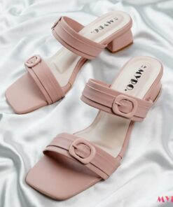 Alva Pink Low Heel