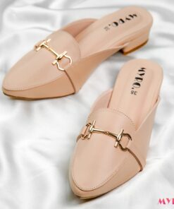 Eira Cream Toe Mules