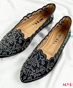 Zehra Black Mules